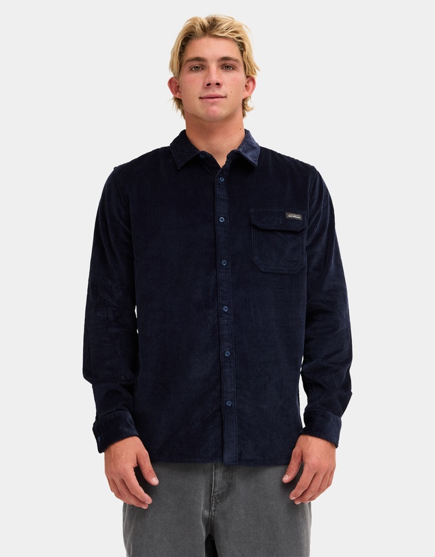 Quiksilver - Mens Aireys Corduroy Long Sleeve Shirt