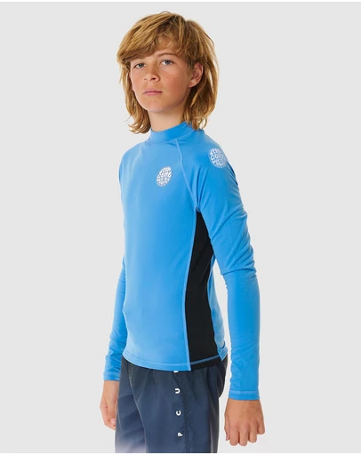 Rip Curl - Icons UV Brushed LS Rash Top - Teens