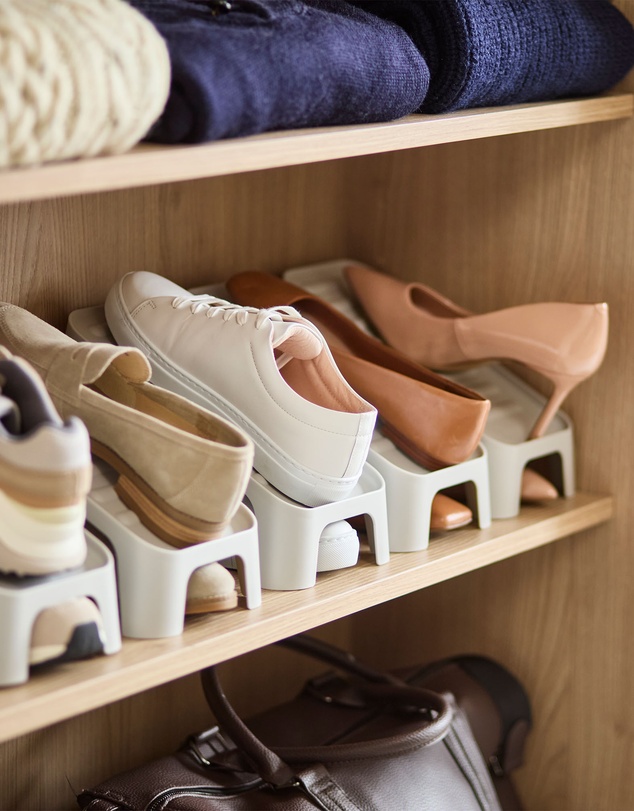 Joseph Joseph - Shoe-In™ Compact Space-saving Shoe Organiser (6 Pack)
