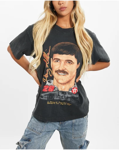Vintage by The Real Deal - Pre Loved - 1993 David Carl Allison NASCAR Racing Tee