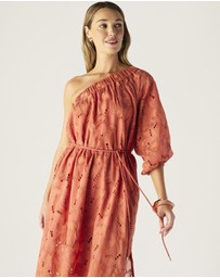 MOS The Label - Loretta One Shoulder Dress