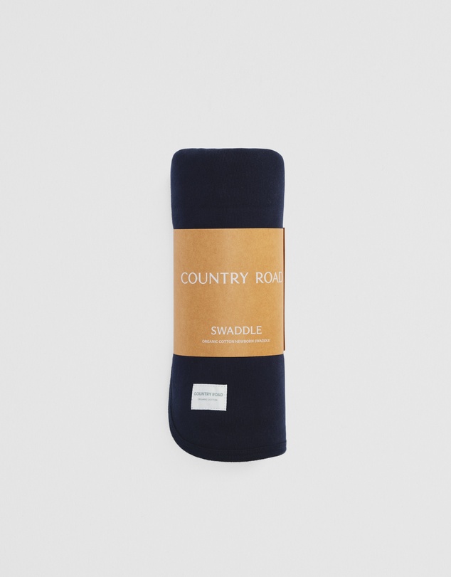 Country Road - Organically Grown Cotton Swaddle