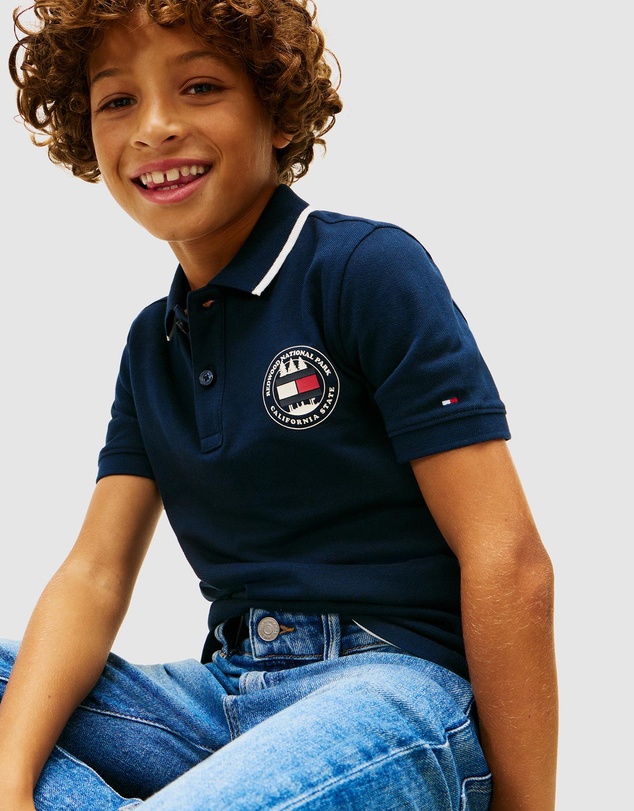 Tommy Hilfiger - Graphic Short Sleeve Polo - Kids