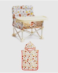 IZIMINI - Clementine Baby Chair V2 & Beach Poncho