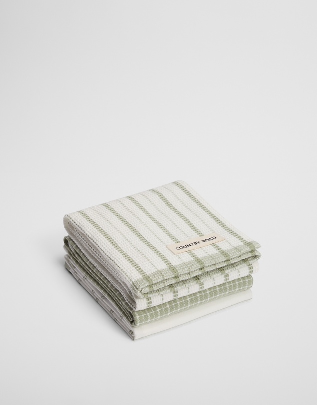 Country Road - Laine Australian Cotton Tea Towel Pack Of 3