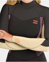Billabong - Womens 3/2Mm Synergy Back Zip Long Sleeve Fullsuit