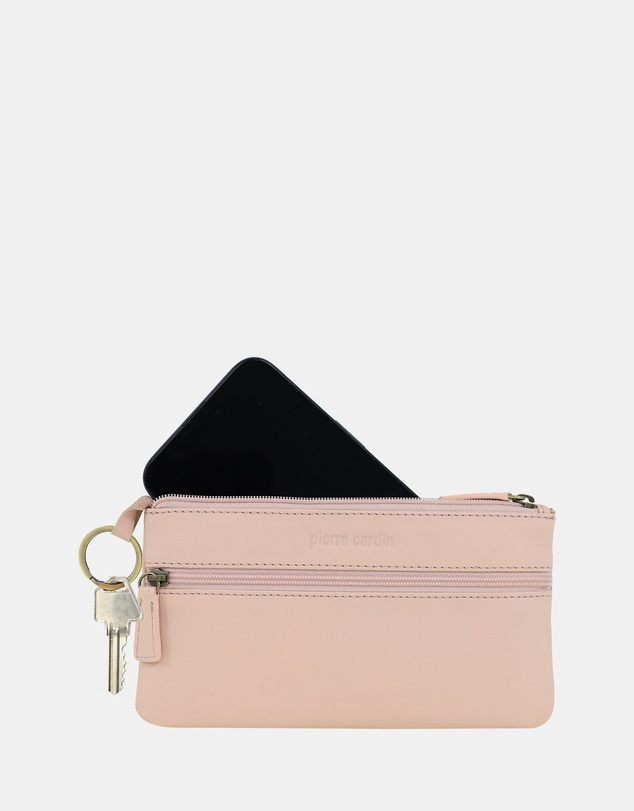 Pierre Cardin - Pierre Cardin Genuine Leather Coin Purse