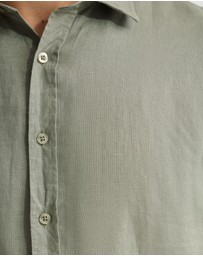 Oxford - Copper European Linen Shirt