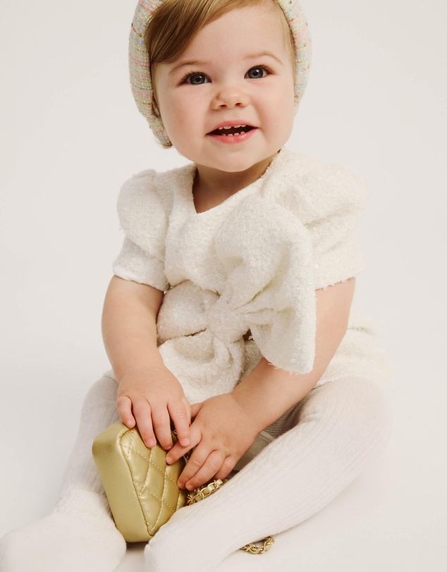 Bardot Junior - Lucille Bow Mini Dress - Babies