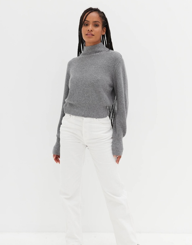 Style Addict - Chunky Knit - Heather Grey