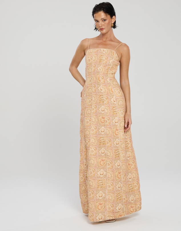 Winona - Morska Panel Midi Dress
