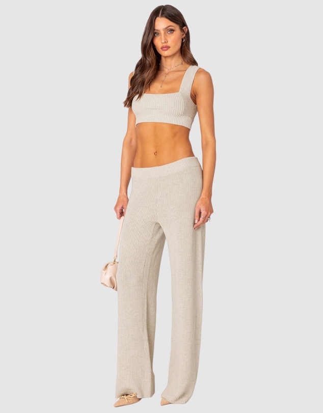 EDIKTED - Sunday Knit Bra Top