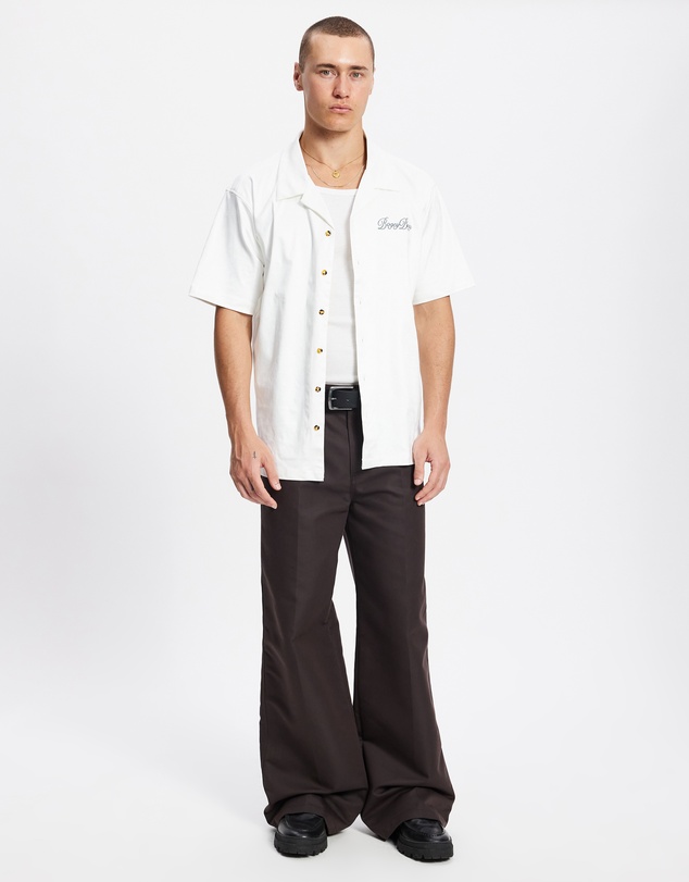 Bogey Boys - Micro Suede Button-Up Shirt