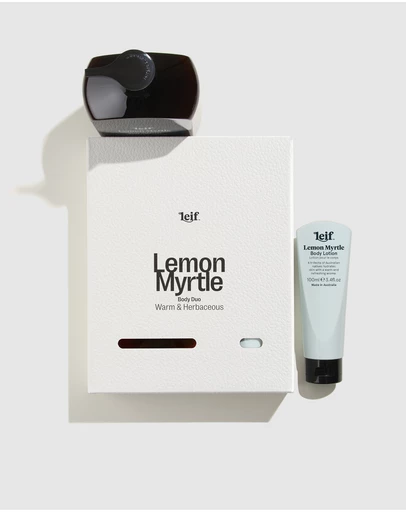 Leif Products - Lemon Myrtle Body Duo SML