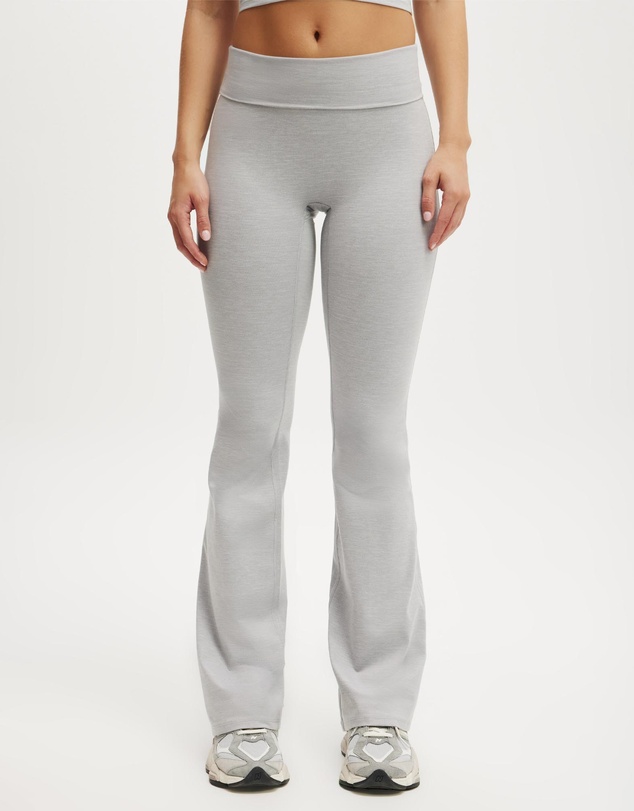 Cotton On Body Active - Ultra Soft Roll Over Flare Tights