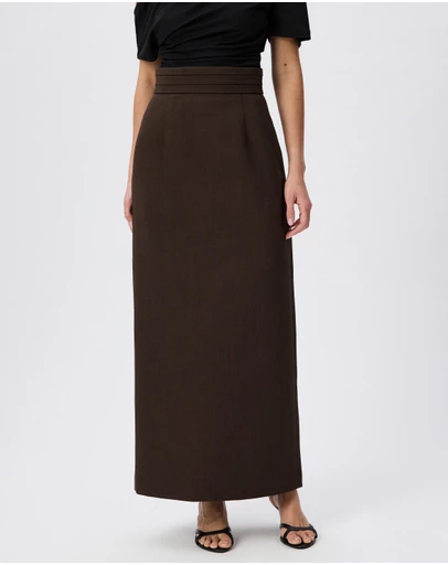 Tussah - Sabrina High Waist Midi Skirt