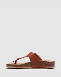 BioNatura - Teramo Leather Sandals