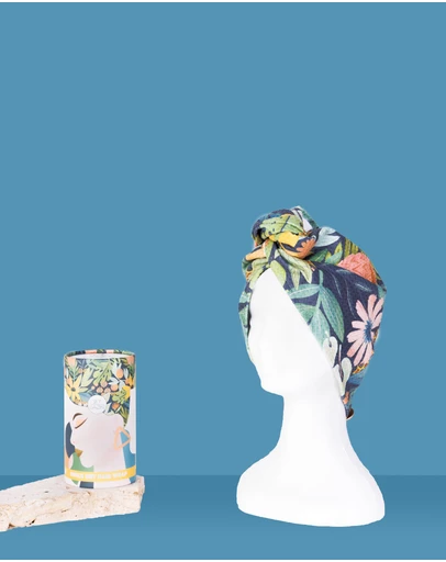 Sky Gazer - Quick Dry Hair Wrap- Twilight