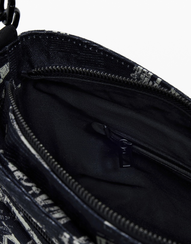 Desigual - Medium newspaper handbag
