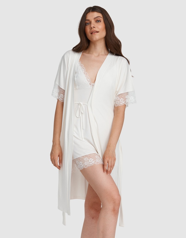 Oh!Zuza - Lace Trim Robe
