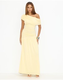 Dazie - Elva Asymmetrical Maxi Dress