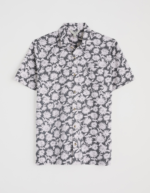 Seasalt - Seasalt Cornwall Grey Barque Shirt