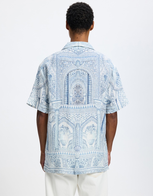 Camilla - Short Sleeve Cabana Shirt