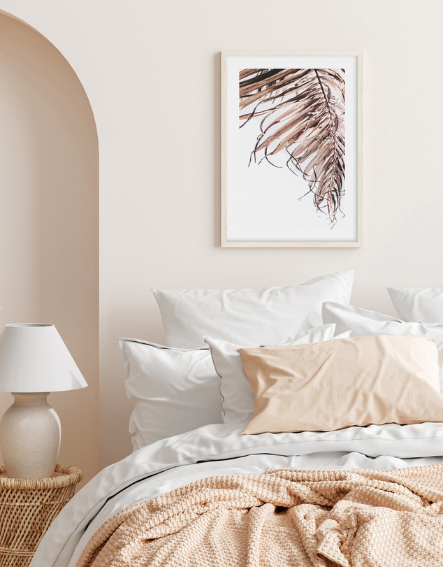 Olive et Oriel - Golden Palm II Art Print