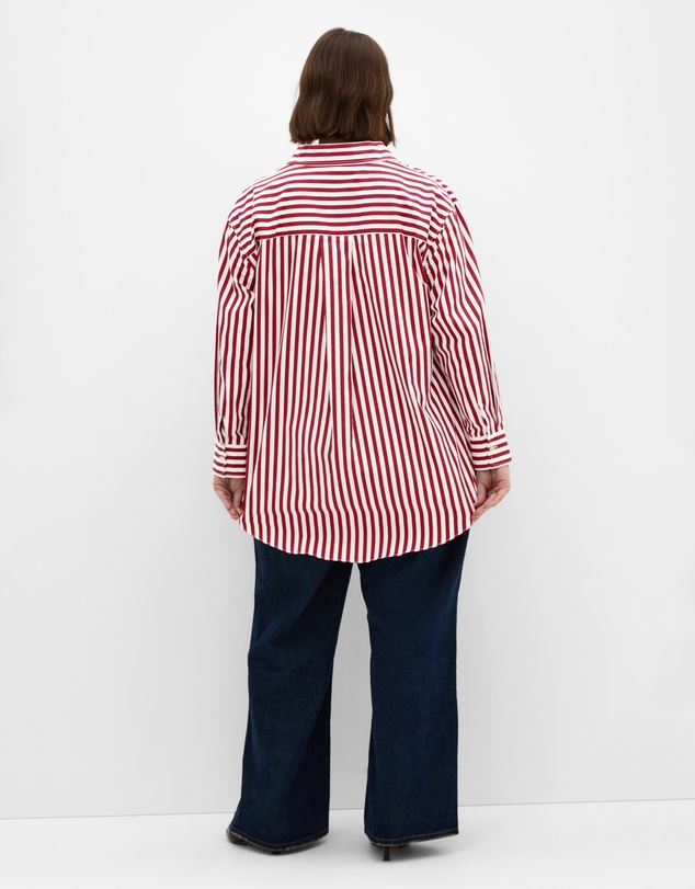 City Chic - Lilia Stripe Cotton Shirt