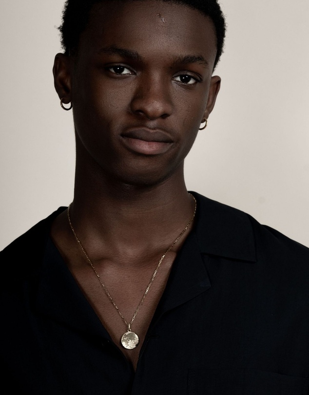 Dower & Hall - Men's One World Talisman Necklace In Gold Vermeil