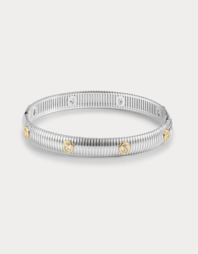 Luv Aj - The Georgia Ridged Bangle