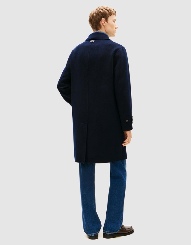 Tommy Hilfiger - Smart Casual Relaxed Coat With Cashmere