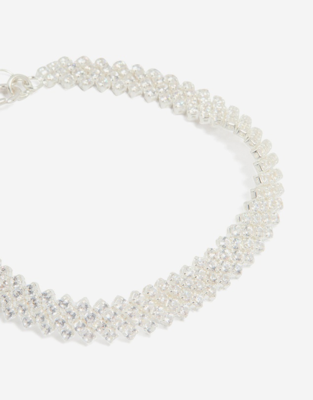Lovisa - Silver Cubic Zirconia Tennis Bracelet