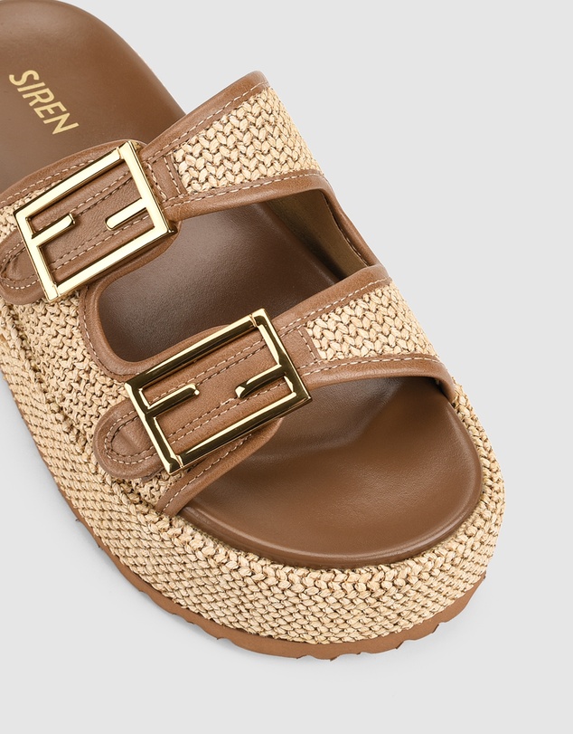 Siren - Aphrodite Woven Flatforms