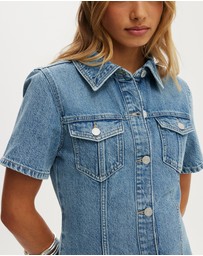Cotton On - Denim Shirt Dress