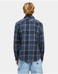 Billabong - Mens Coastline Long Sleeve Flannel Shirt