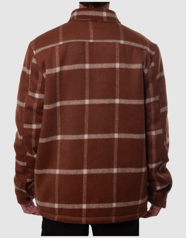 Fallen Footwear - Mens Lamb Jacket Brown