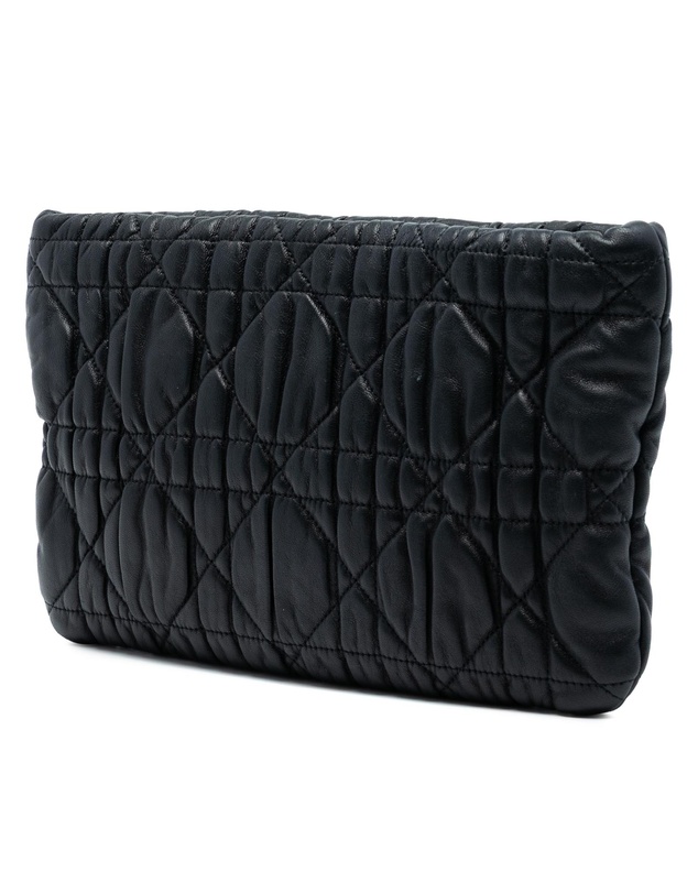 Pre-Loved by Azura Reborn - Pre-Loved Calfskin Cannage Rose Clutch