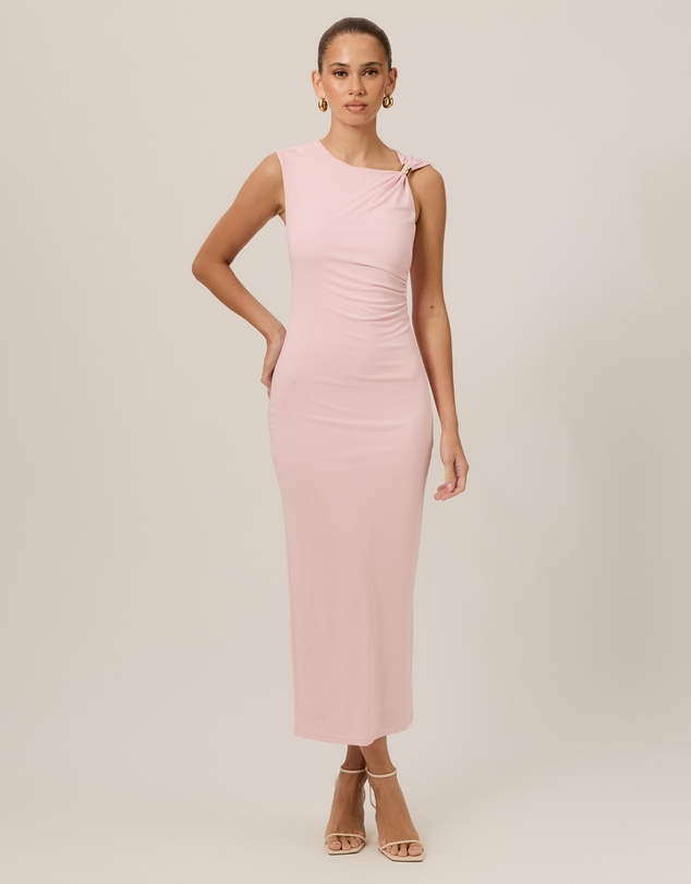 Tussah - Margot Ruched Midi Dress