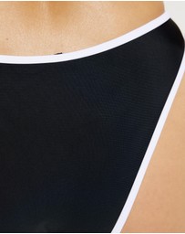 Dazie - Beach Bound Swim Contrast Bikini Bottoms