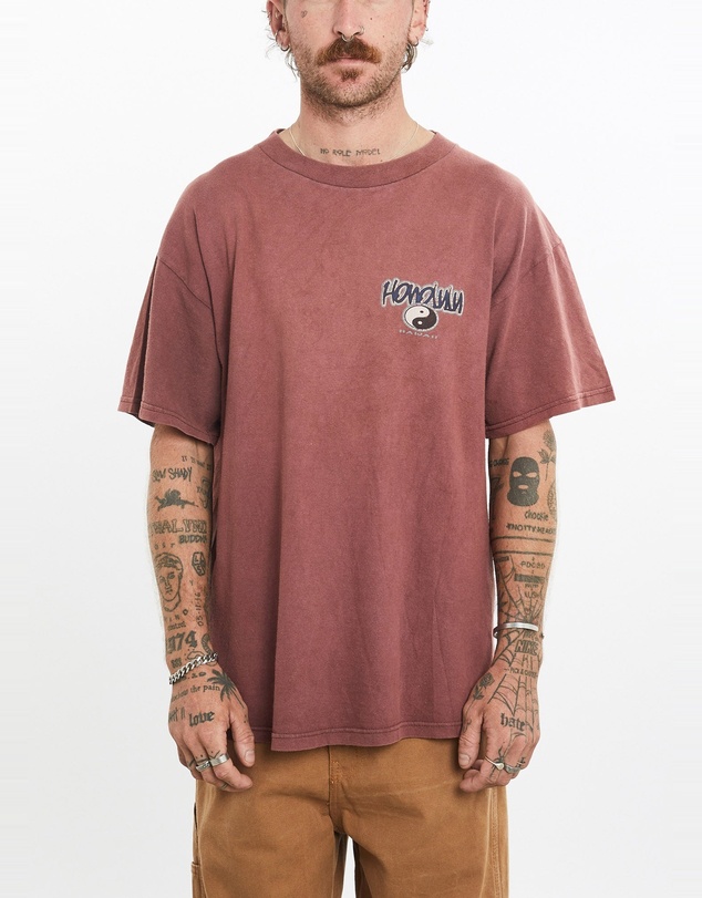 Vintage by The Real Deal - Pre Loved - Vintage 90s Honolulu Hawaii Surf Tee