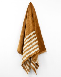 Aura Home - Palma Stripe Australian Cotton Beach Towel