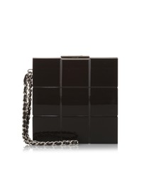 Pre-Loved by Azura Reborn - Pre-Loved chanel Elegant Box Clutch with Chain Strap – Stylish Evening Bag