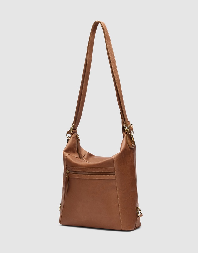 Florence - Regina Brown 3-in-1 Convertible Backpack