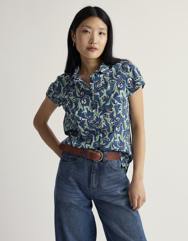 Seasalt - Seasalt Cornwall Blue Rushmaker Shirt