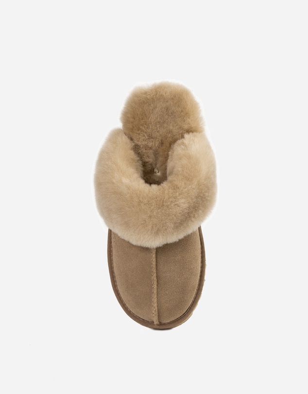 Ozwear Connection Uggs - Ugg Slippers Premium Australia Sheepskin Unisex Scuffette Suede
