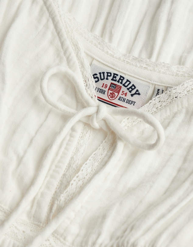 Superdry - Cheesecloth Tiered Mini Dress