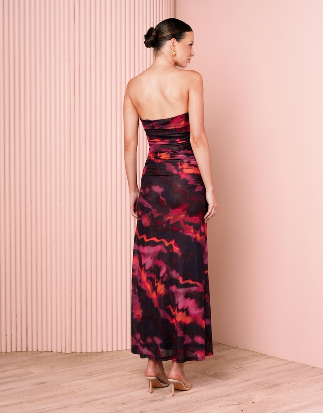 Azzurielle - Flore Strapless Maxi Dress