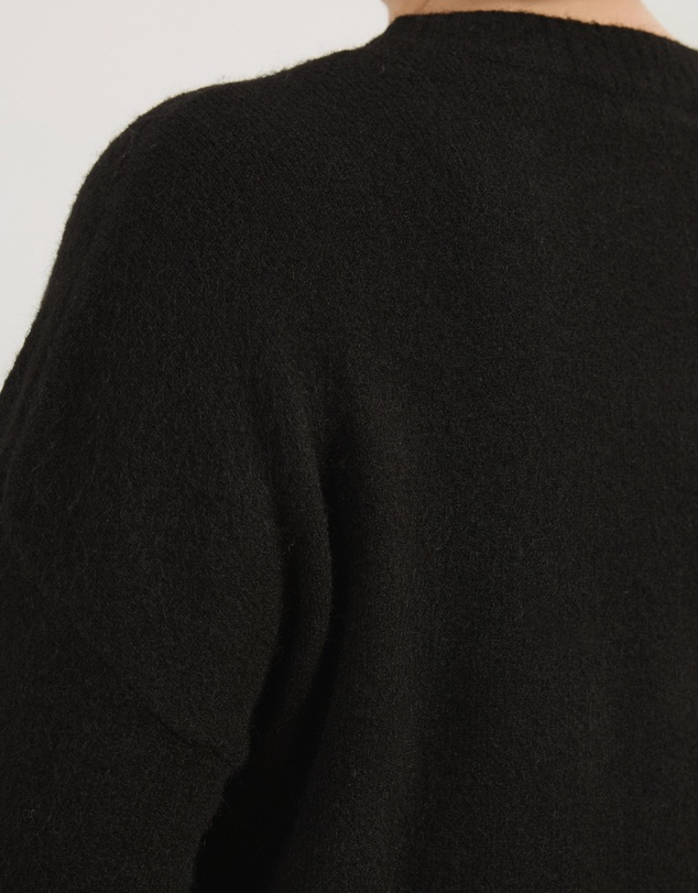 Atmos&Here Curvy - Tiana Fluffy Knit Cardigan