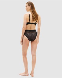 Tommy Hilfiger - Leopard Lace High Rise Briefs